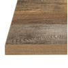Bolero Pre-Drilled Square Table Top Urban Dark