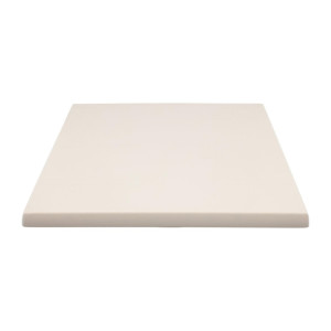 2 x Werzalit White 800mm Square Duratop Tabletop by SM France