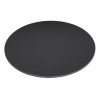 Bolero Matte Black Round Outdoor Table Top 600mm Bolero Matte Black Round Outdoor Table Top 600mm