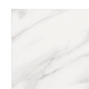 Bolero Pre-drilled Square Table Top Marble Effect 600mm
