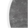 Bolero Fibre Glass Round Table Top Dark Stone Effect 580mm