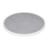 Bolero Fibre Glass Round Table Top Grey Stone Effect 580mm Bolero Fibre Glass Round Table Top Grey Stone Effect 580mm