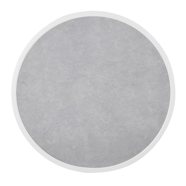 Bolero Fibre Glass Round Table Top Grey Stone Effect 580mm Bolero Fibre Glass Round Table Top Grey Stone Effect 580mm