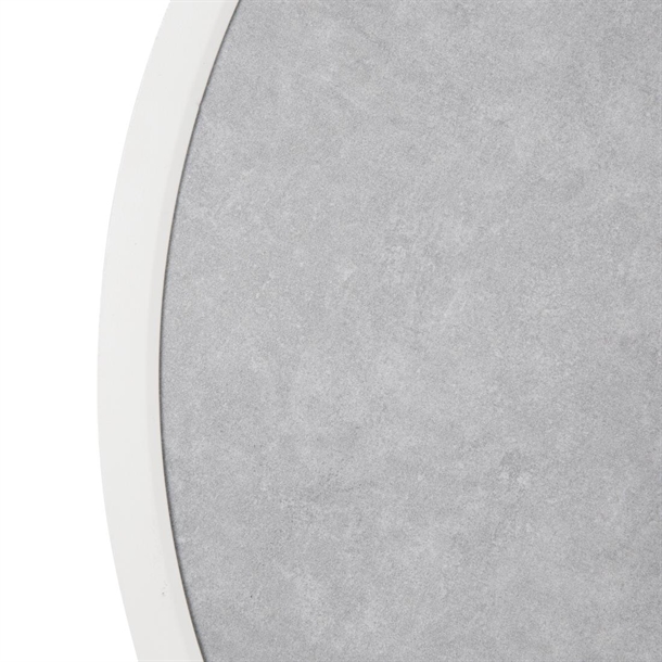Bolero Fibre Glass Round Table Top Grey Stone Effect 580mm Bolero Fibre Glass Round Table Top Grey Stone Effect 580mm