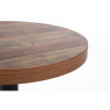 Bolero Pre-Drilled Round Table Top Urban Dark 600mm Bolero Pre-Drilled Round Table Top Urban Dark 600mm