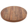 Bolero Pre-Drilled Round Table Top Urban Dark 600mm Bolero Pre-Drilled Round Table Top Urban Dark 600mm