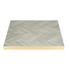 Bolero Pre-Drilled Table Top Chevron Design 700mm