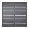 Bolero Aluminium Square Table Top Dark Grey 700mm