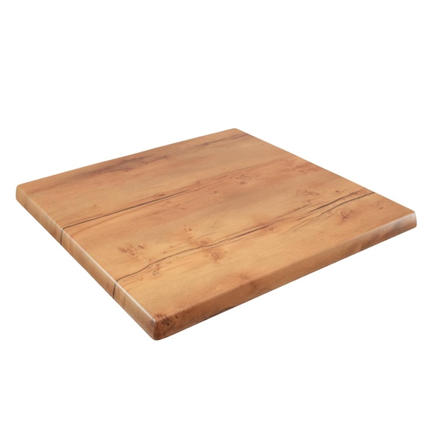 2 x Werzalit New Boston 600x600 Square Duratop Tabletop by SM France