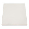 2 x Werzalit White 600mm Square Duratop Tabletop by SM France 2 x Werzalit White 600mm Square Duratop Tabletop by SM France