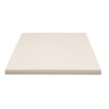 2 x Werzalit White 600mm Square Duratop Tabletop by SM France 2 x Werzalit White 600mm Square Duratop Tabletop by SM France
