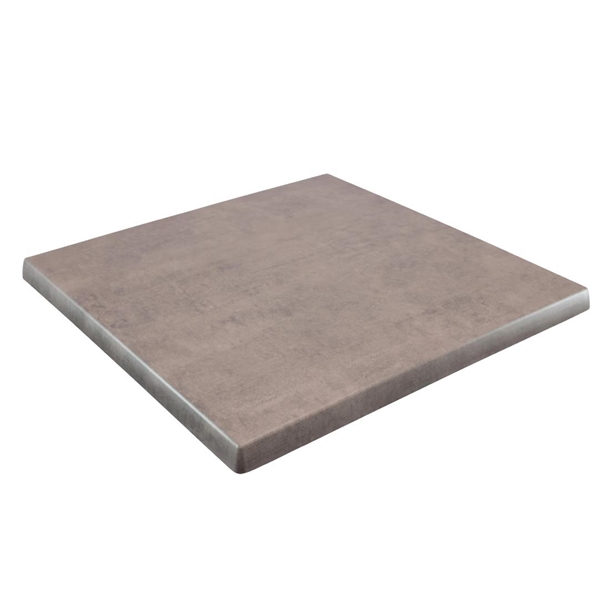 2 x Werzalit City 600mm Square Duratop Tabletop by SM France