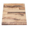 2 x Werzalit Rustic Kansas 600mm Square Duratop Tabletop by SM France 2 x Werzalit Rustic Kansas 600mm Square Duratop Tabletop by SM France