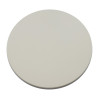 2 x Werzalit White 800mm dia Duratop Tabletop by SM France 2 x Werzalit White 800mm dia Duratop Tabletop by SM France
