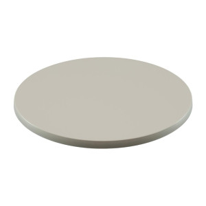 2 x Werzalit White 800mm dia Duratop Tabletop by SM France