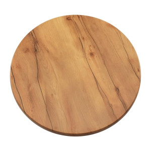 2 x Werzalit New Boston 800mm dia Duratop Tabletop by SM France