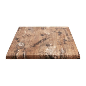 2 x Werzalit 700mm Square Duratop Tabletop by SM France