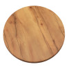 2 x Werzalit New Boston 600mm dia Duratop Tabletop by SM France