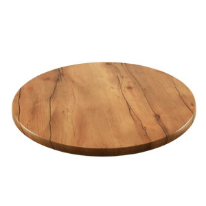 2 x Werzalit New Boston 600mm dia Duratop Tabletop by SM France 2 x Werzalit New Boston 600mm dia Duratop Tabletop by SM France