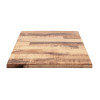 2 x Werzalit Rustic Kansas 700mm Square Duratop Tabletop by SM France 2 x Werzalit Rustic Kansas 700mm Square Duratop Tabletop by SM France