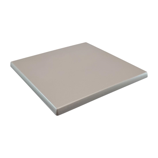 2 x Werzalit Stratos 700mm Square Duratop Tabletop by SM France 2 x Werzalit Stratos 700mm Square Duratop Tabletop by SM France