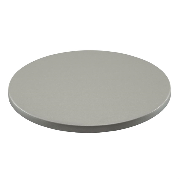 2 x Werzalit Stratos 600mm dia Duratop Tabletop by SM France