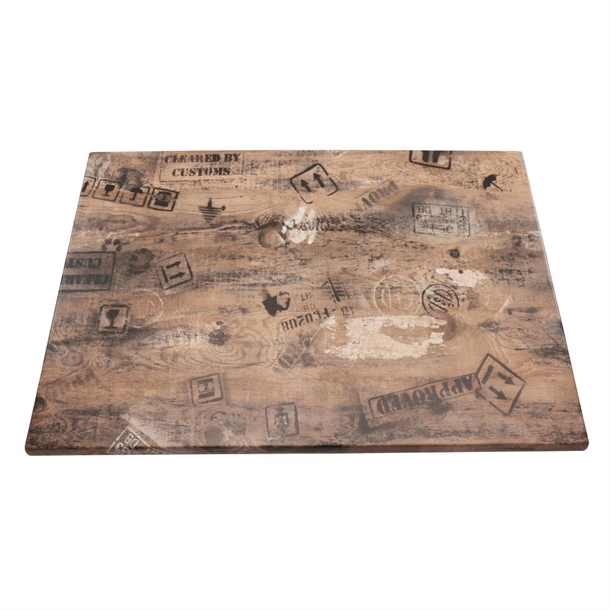 2 x Werzalit 1200x800mm Rectangle Duratop Tabletop by SM France 2 x Werzalit 1200x800mm Rectangle Duratop Tabletop by SM France