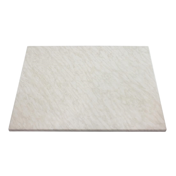 2 x Werzalit Marble 1200x800mm Rectangle Duratop Tabletop by SM France