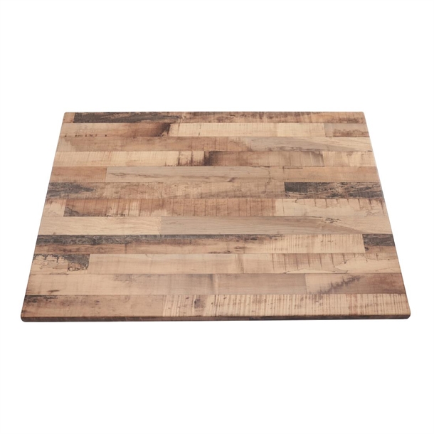 2 x Werzalit Rustic Kansas1200x800mm Rectangle Duratop Tabletop by SM France 2 x Werzalit Rustic Kansas1200x800mm Rectangle Duratop Tabletop by SM France