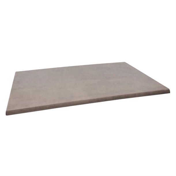 2 x Werzalit City 1200x800mm Rectangle Duratop Tabletop by SM France