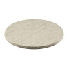 2 x Werzalit Marble 700mm dia Duratop Tabletop by SM France