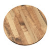 2 x Werzalit Rustic Kansas 700mm dia Duratop Tabletop by SM France 2 x Werzalit Rustic Kansas 700mm dia Duratop Tabletop by SM France