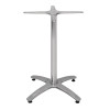 Bolero Aluminium Four Leg Table Base