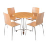 Bolero Aluminium Four Leg Table Base