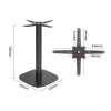 Bolero Black Cast Iron Table Base 720x420mm Bolero Black Cast Iron Table Base 720x420mm