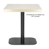 Bolero Black Cast Iron Table Base 720x420x600mm Bolero Black Cast Iron Table Base 720x420x600mm