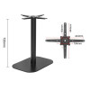 Bolero Black Cast Iron Table Base 720x420x600mm Bolero Black Cast Iron Table Base 720x420x600mm