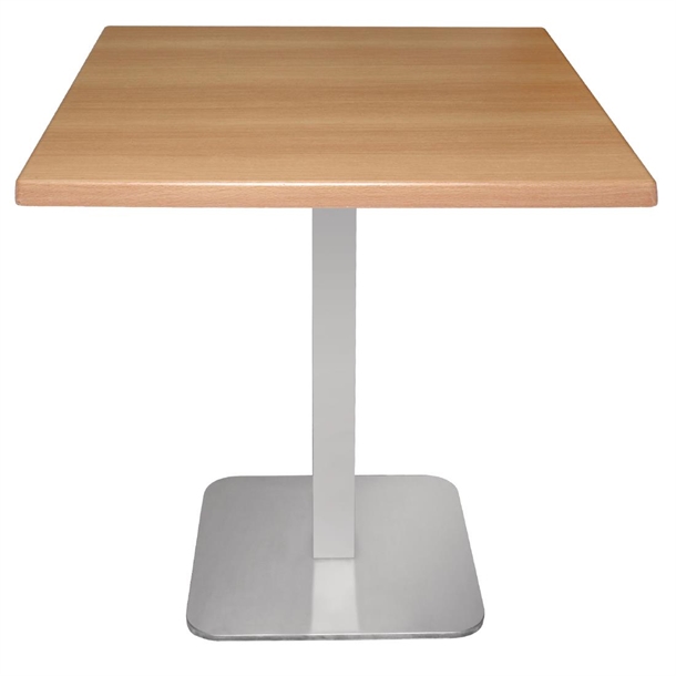 Bolero Square Stainless Steel Table Base Bolero Square Stainless Steel Table Base
