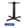 Bolero Cast Iron Coffee Height Table Base Bolero Cast Iron Coffee Height Table Base