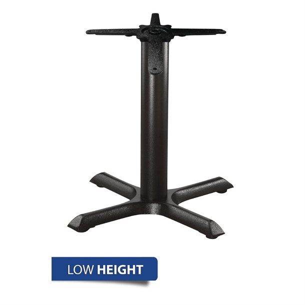 Bolero Cast Iron Coffee Height Table Base Bolero Cast Iron Coffee Height Table Base