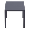 Furnlink Siesta Exclusive Ares 140 Table - Anthracite Furnlink Siesta Exclusive Ares 140 Table - Anthracite