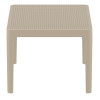 Furnlink Sky Side Table - Taupe (2 Pack) Furnlink Sky Side Table - Taupe (2 Pack)