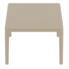 Furnlink Sky Lounge Table - Taupe (2 Pack)