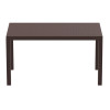 Furnlink Siesta Exclusive Ares 140 Table - Chocolate Furnlink Siesta Exclusive Ares 140 Table - Chocolate
