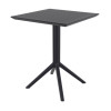 Furnlink Siesta Exclusive Sky Folding Table 60 Square - Black Furnlink Siesta Exclusive Sky Folding Table 60 Square - Black
