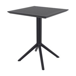Furnlink Siesta Exclusive Sky Folding Table 60 Square - Black