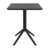 Furnlink Siesta Exclusive Sky Folding Table 60 Square - Black Furnlink Siesta Exclusive Sky Folding Table 60 Square - Black