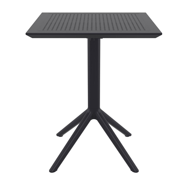 Furnlink Siesta Exclusive Sky Folding Table 60 Square - Black Furnlink Siesta Exclusive Sky Folding Table 60 Square - Black