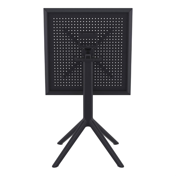 Furnlink Siesta Exclusive Sky Folding Table 60 Square - Black Furnlink Siesta Exclusive Sky Folding Table 60 Square - Black