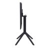 Furnlink Siesta Exclusive Sky Folding Table 60 Square - Black Furnlink Siesta Exclusive Sky Folding Table 60 Square - Black